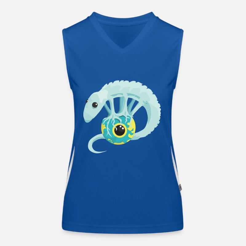 CuteLizard Funktionelles Kontrast-Tank Top für Frauen
