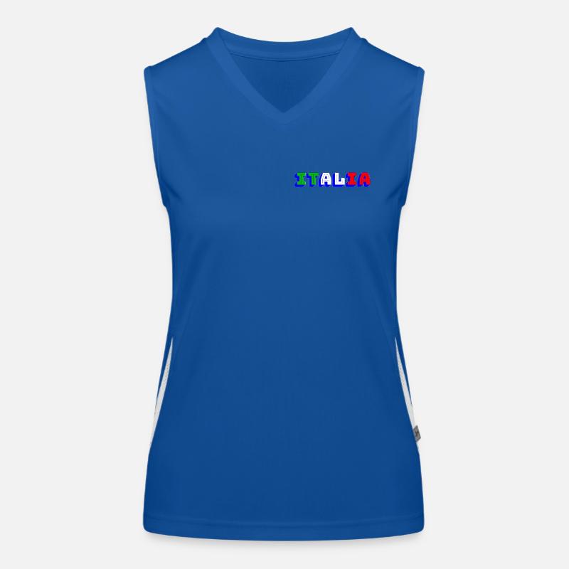 ITALIEN Funktionelles Kontrast-Tank Top für Frauen