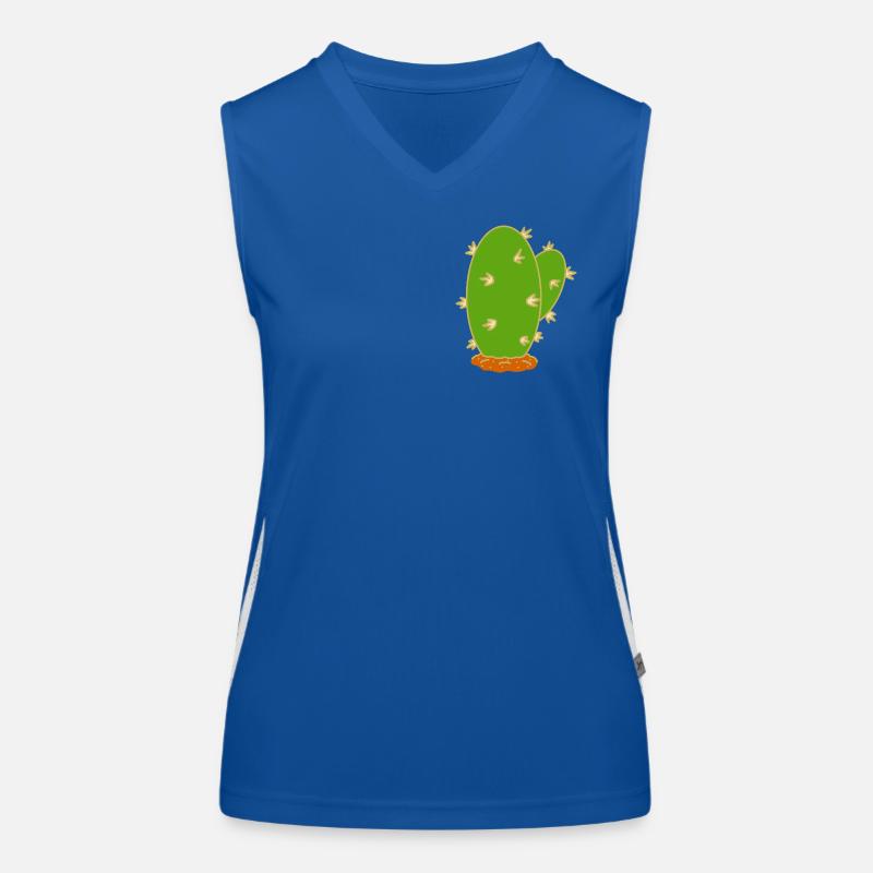 Cactus N°7 Women's Functional Contrast Tank Top