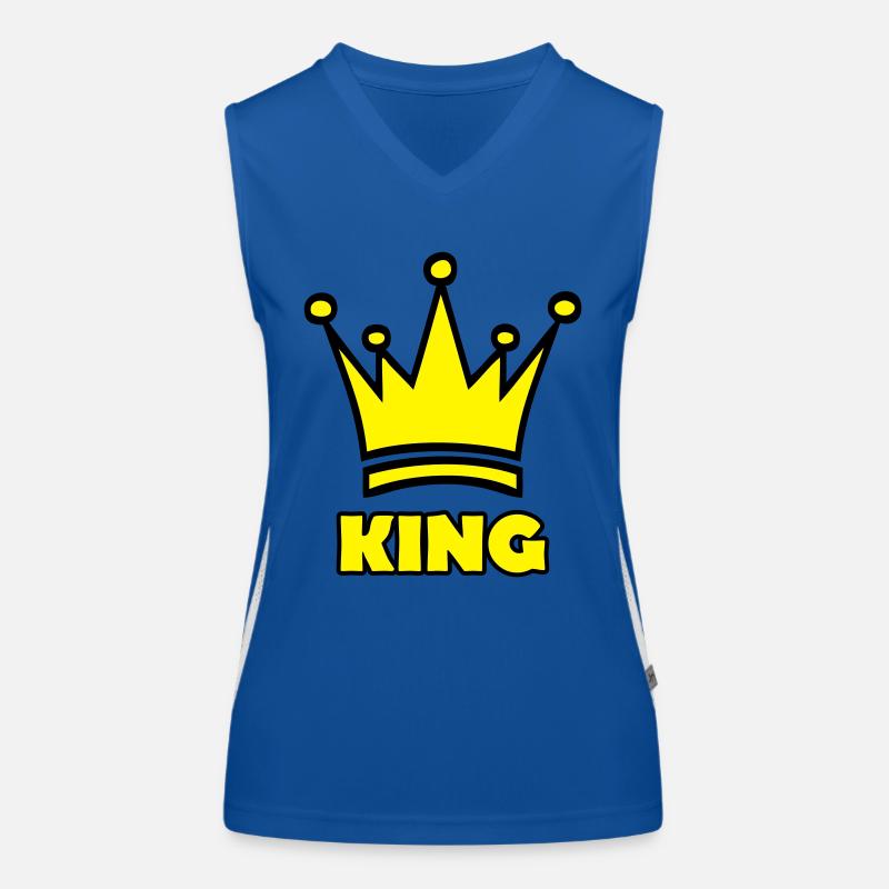 king Women's Functional Contrast Tank Top