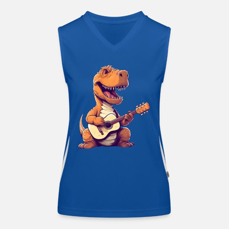 Trex Guitariste Guitariste Débardeur respirant contrasté Femme