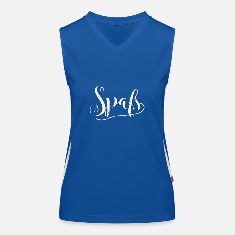 Spaß Funktionelles Kontrast-Tank Top für Frauen