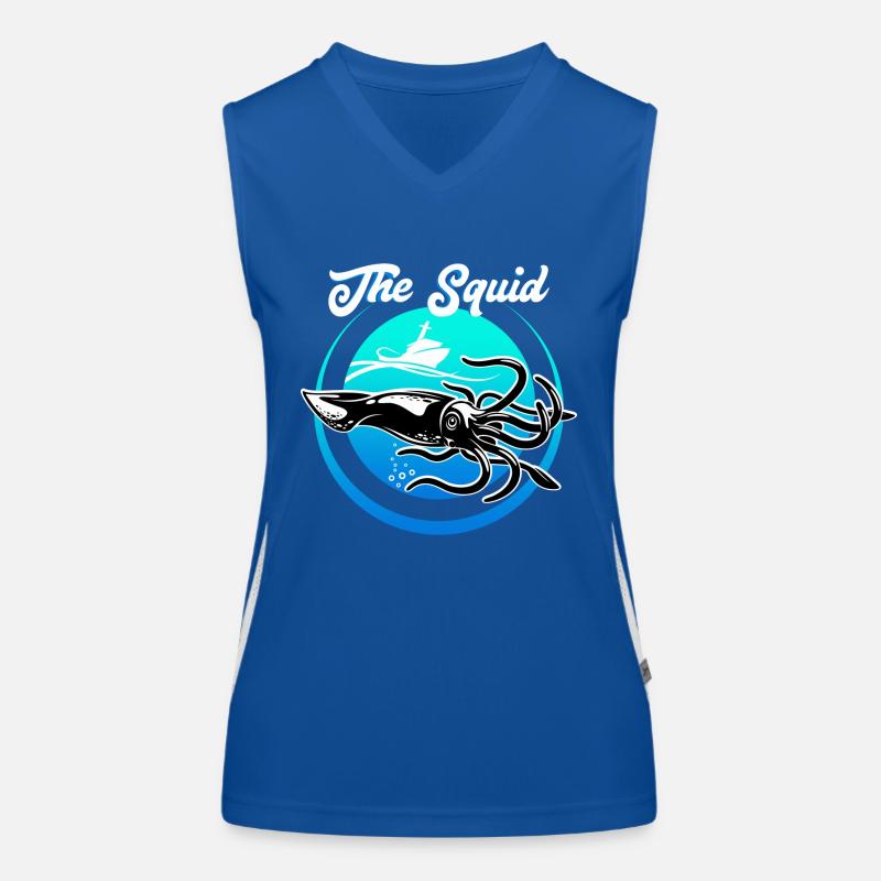 Squid Women's Functional Contrast Tank Top