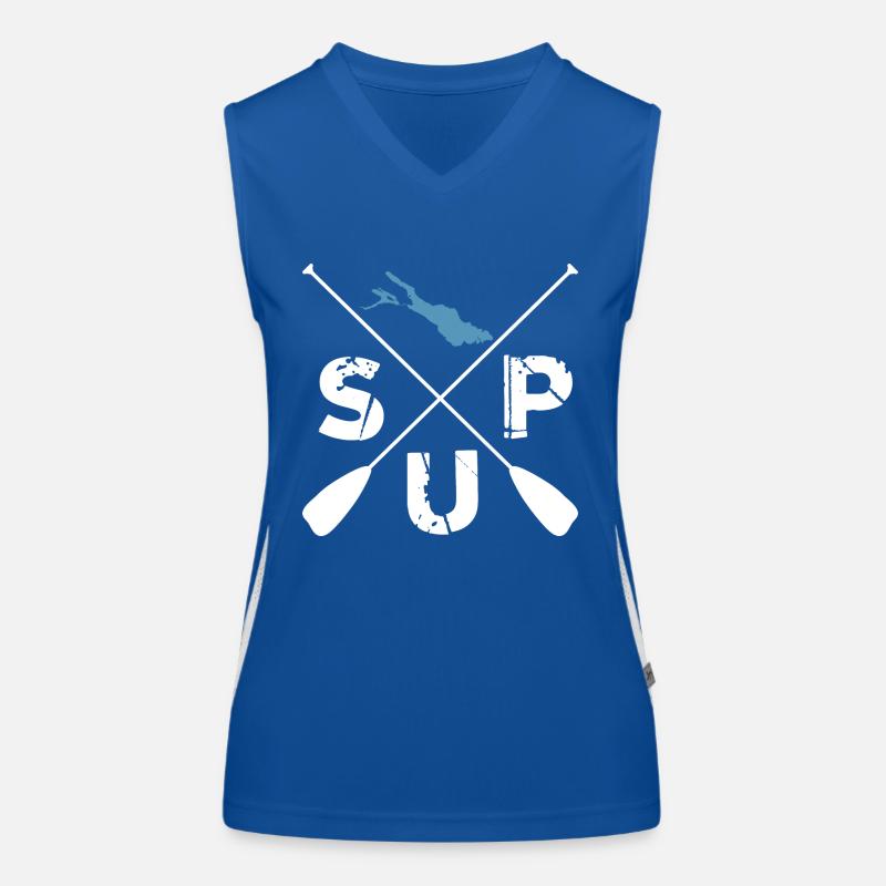 SUP Débardeur respirant contrasté Femme