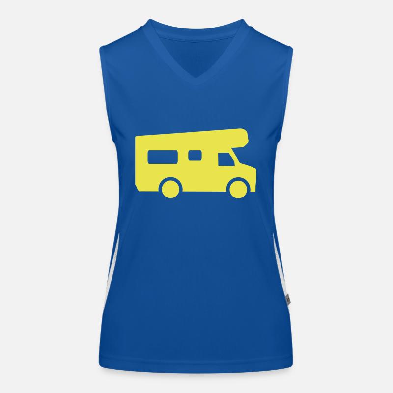 Camping Débardeur respirant contrasté Femme