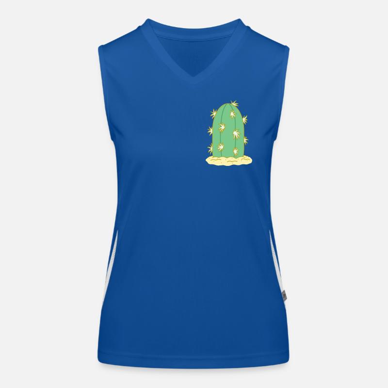 Cactus N°1 Women's Functional Contrast Tank Top