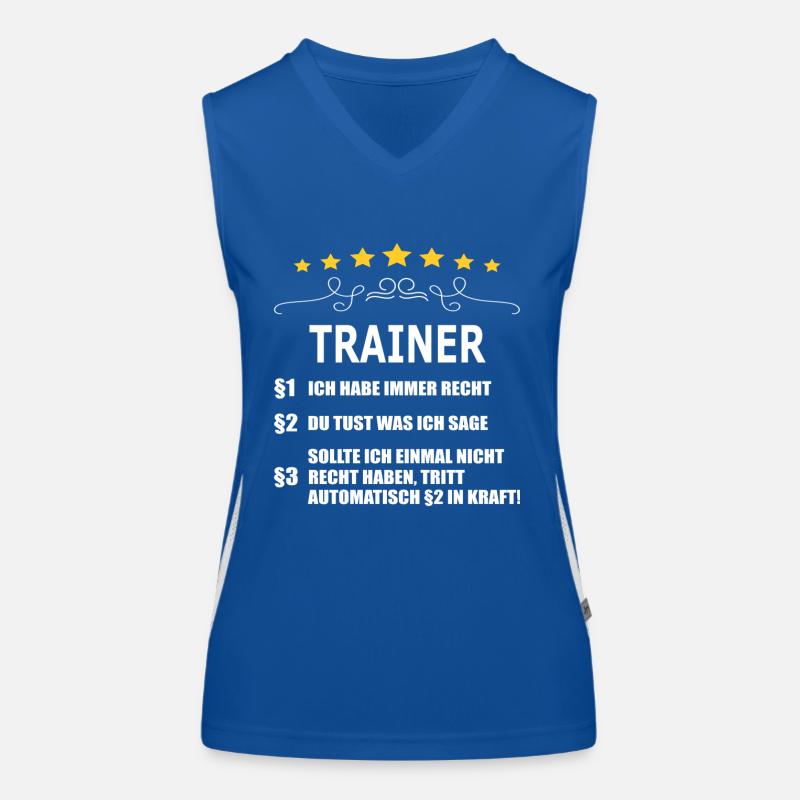 TRAINER Funktionelles Kontrast-Tank Top für Frauen