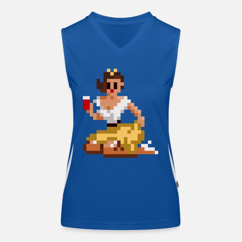 Pixel Pinup Women's Functional Contrast Tank Top