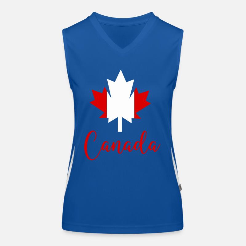 Canada Canada Feuille d’érable Débardeur respirant contrasté Femme