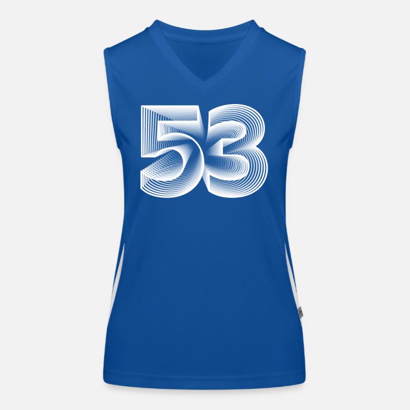 1953 Débardeur respirant contrasté Femme