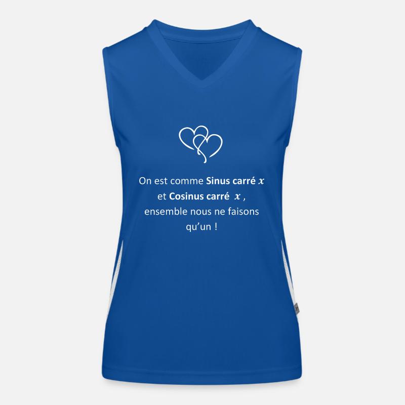 Romantic Maths Women's Functional Contrast Tank Top