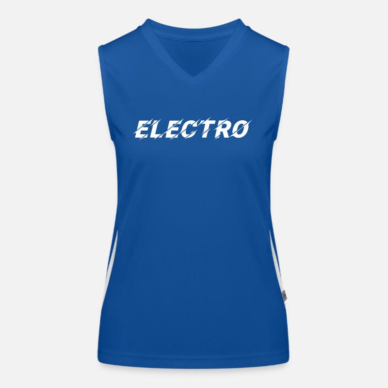 Electro Débardeur respirant contrasté Femme