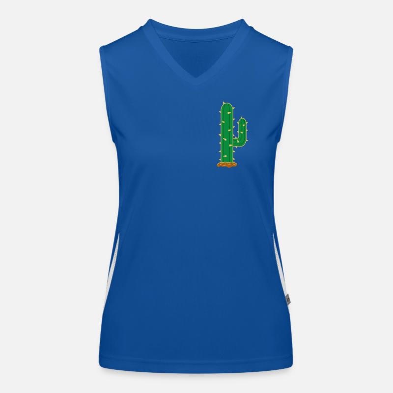 Cactus N°6 Women's Functional Contrast Tank Top