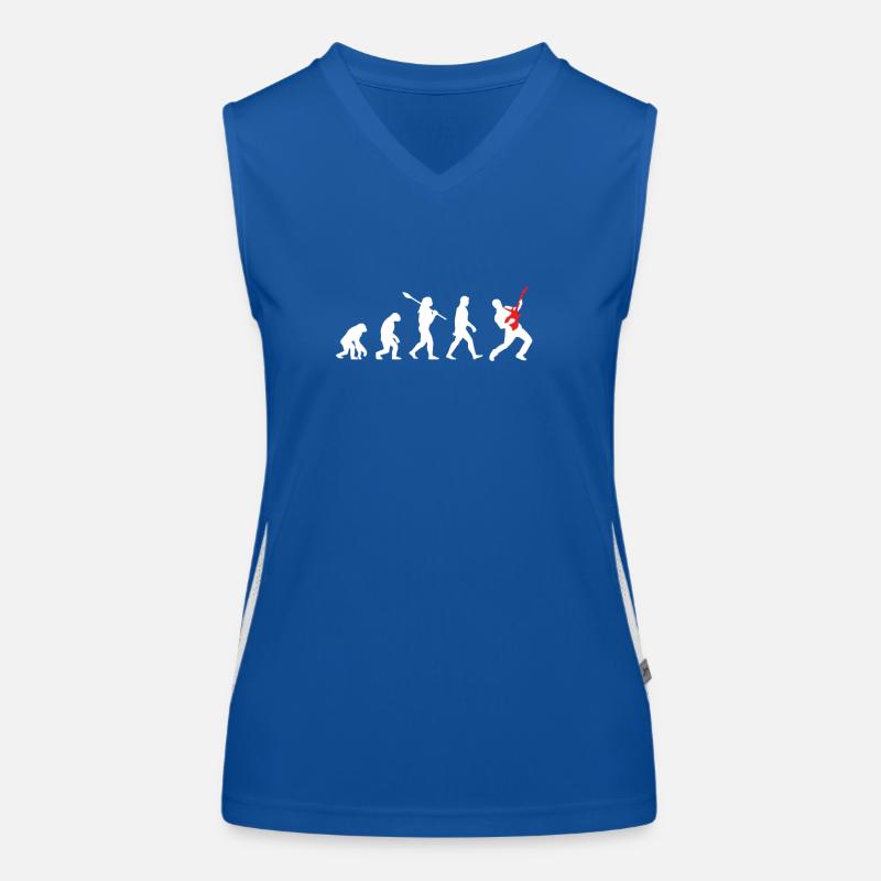 Gitarre Funktionelles Kontrast-Tank Top für Frauen