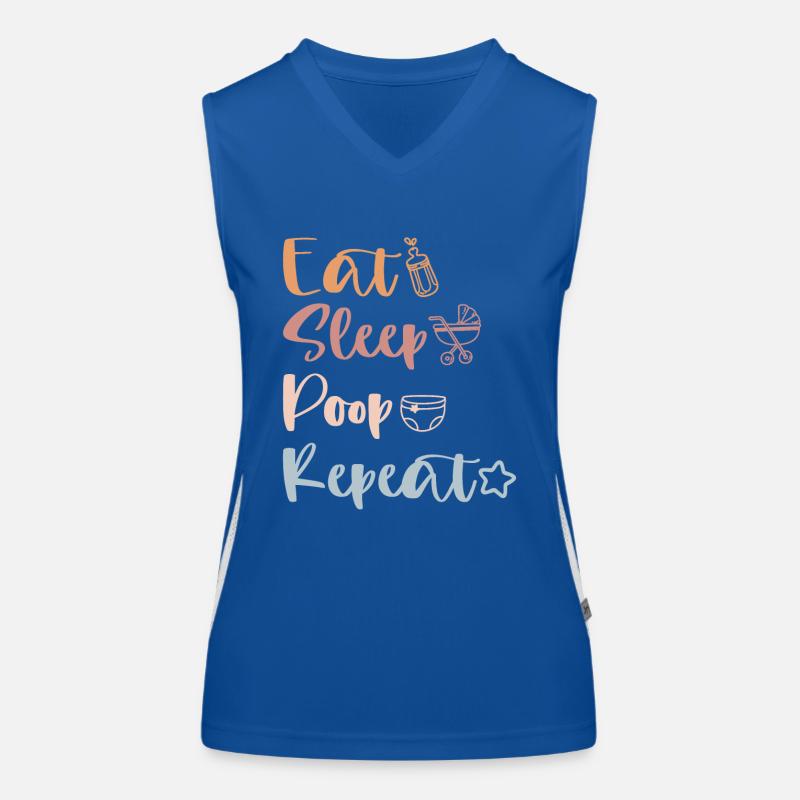 Bébés sort bébé bébé idée de cadeau Débardeur respirant contrasté Femme