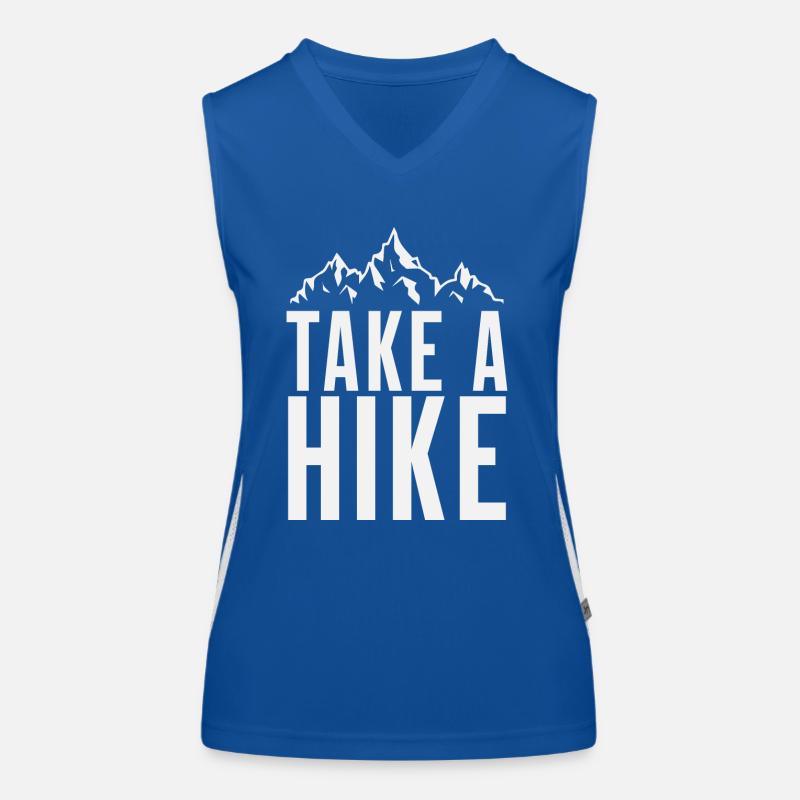Take A Hike Funktionelles Kontrast-Tank Top für Frauen
