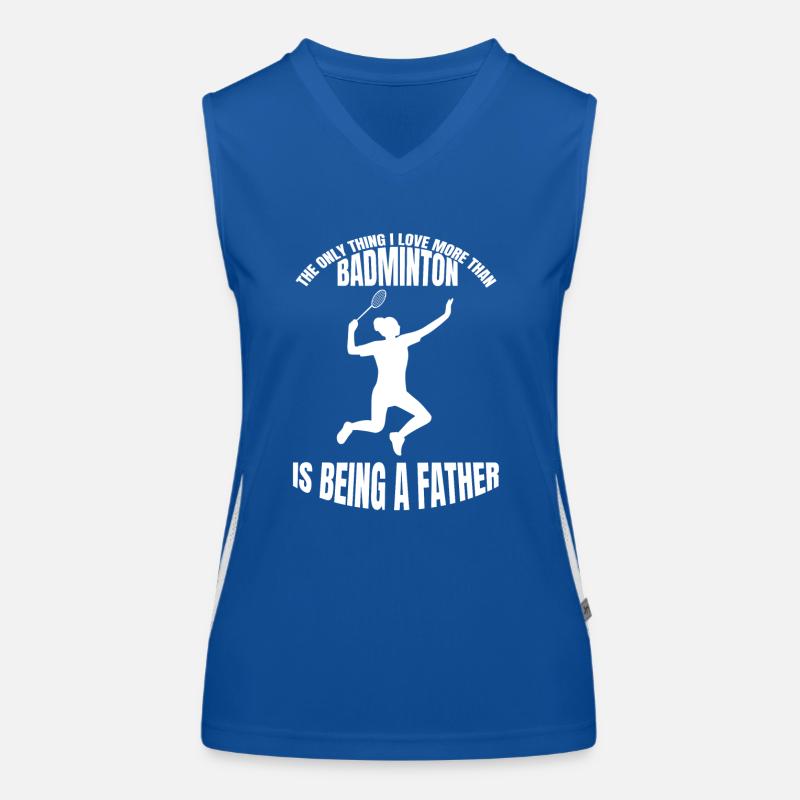 Badminton player Badminton fan Badminton Women's Functional Contrast Tank Top
