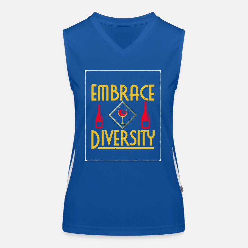 Embrace Diversity T-Shirt Women's Functional Contrast Tank Top
