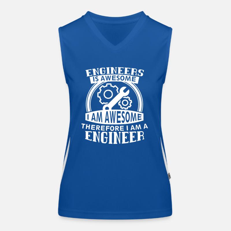 Engineers est génial Science Architect Engineering Débardeur respirant contrasté Femme