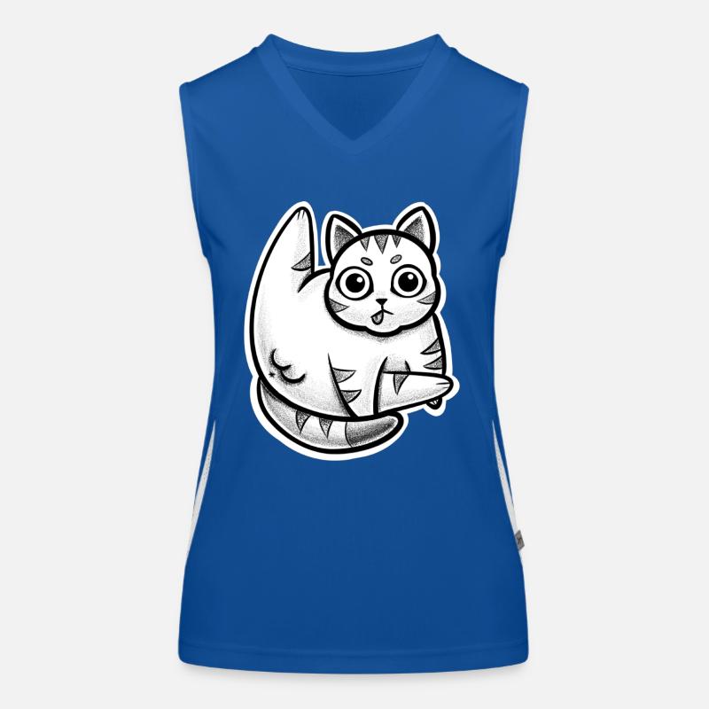 Boules de chat Débardeur respirant contrasté Femme