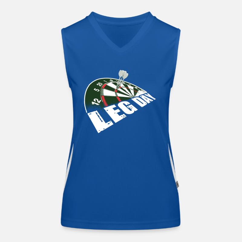 Leg day Darts Darts Darts Team Women's Functional Contrast Tank Top
