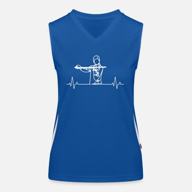Violin Violinist Violinist Women's Functional Contrast Tank Top