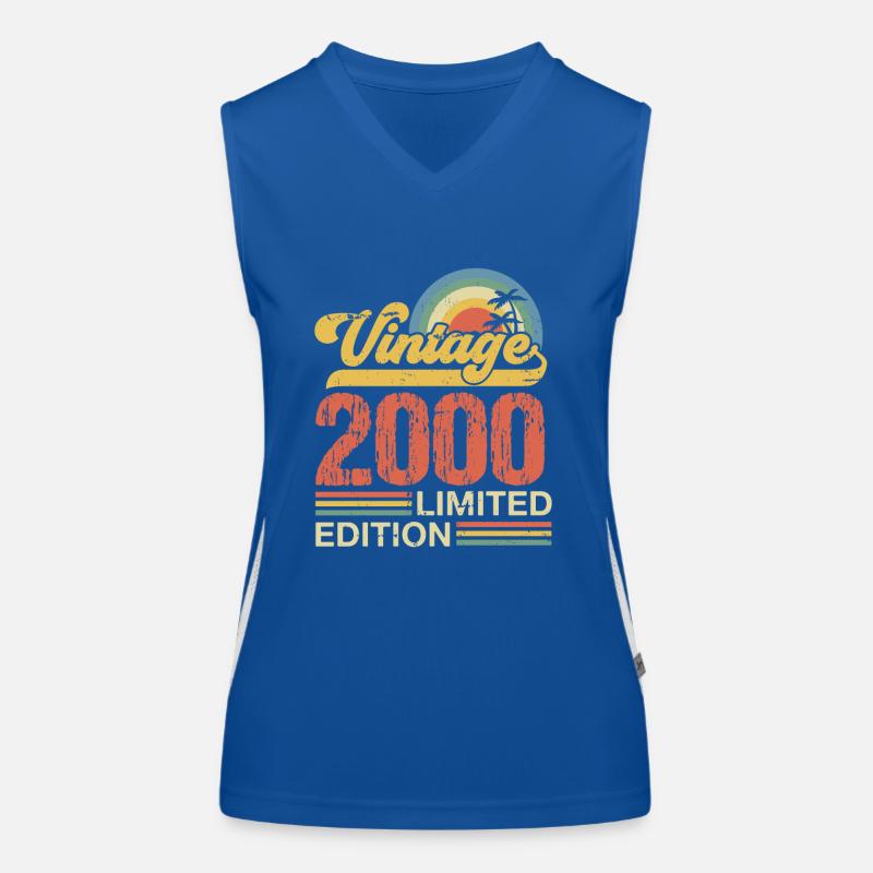 2000 Funktionelles Kontrast-Tank Top für Frauen