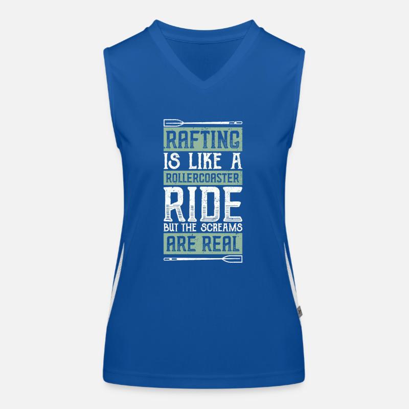 River Rafting Women's Functional Contrast Tank Top