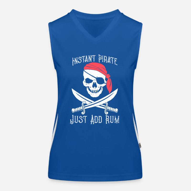 Instant Pirate Fügen Sie einfach Rum für Gasparilla hinzu oder Funktionelles Kontrast-Tank Top für Frauen