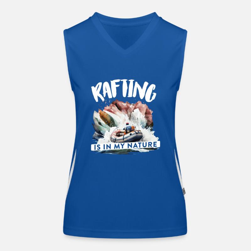 River Rafting Women's Functional Contrast Tank Top