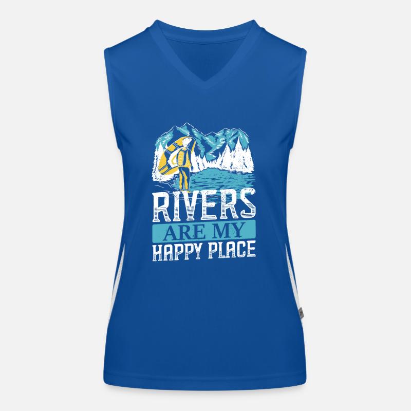 River Rafting Women's Functional Contrast Tank Top