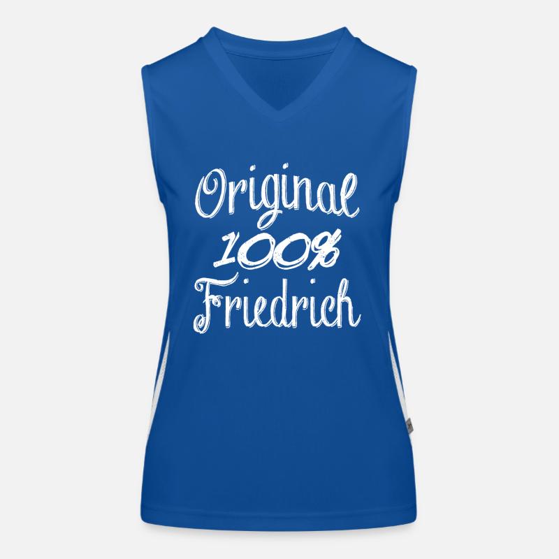 Original 100% Friedrich Funktionelles Kontrast-Tank Top für Frauen