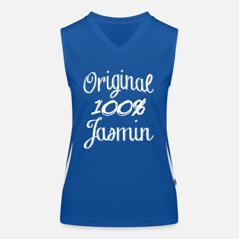 Original 100% Jasmin Funktionelles Kontrast-Tank Top für Frauen
