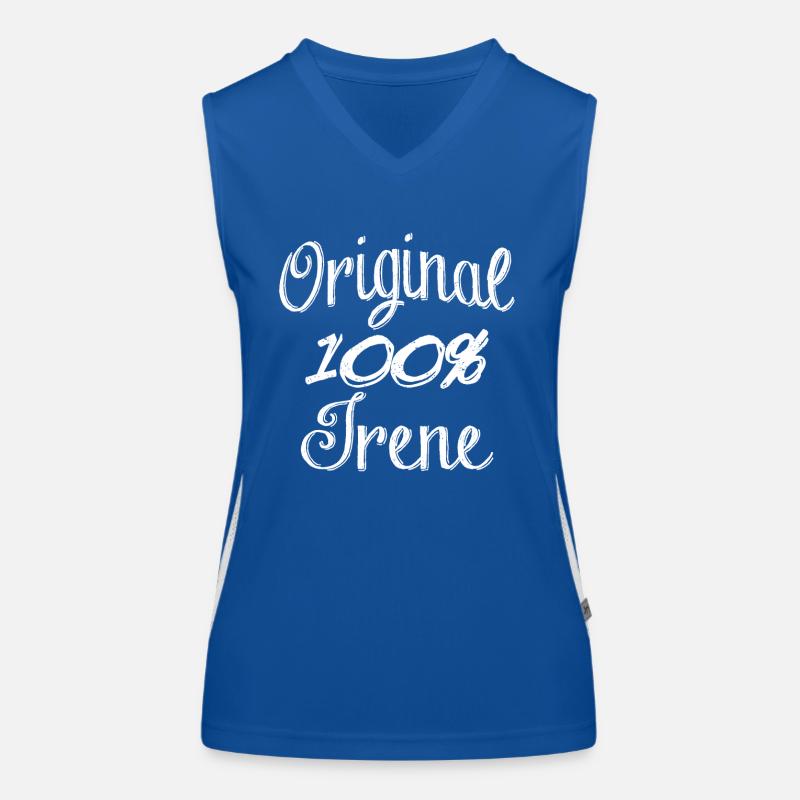 Original 100% Irene Funktionelles Kontrast-Tank Top für Frauen