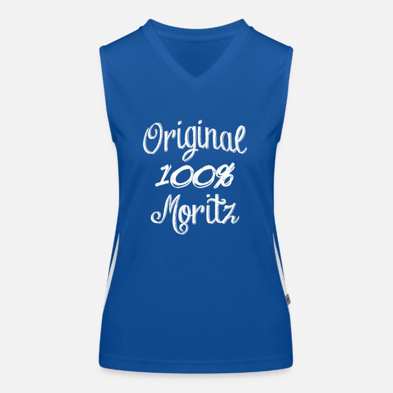 Original 100% Moritz Funktionelles Kontrast-Tank Top für Frauen