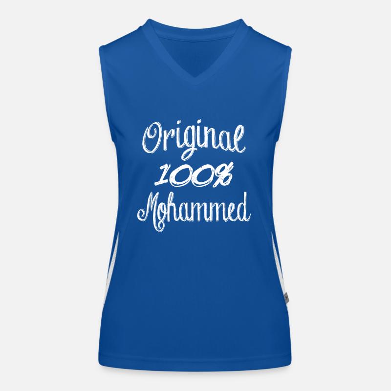 Original 100% Mohammed Women's Functional Contrast Tank Top