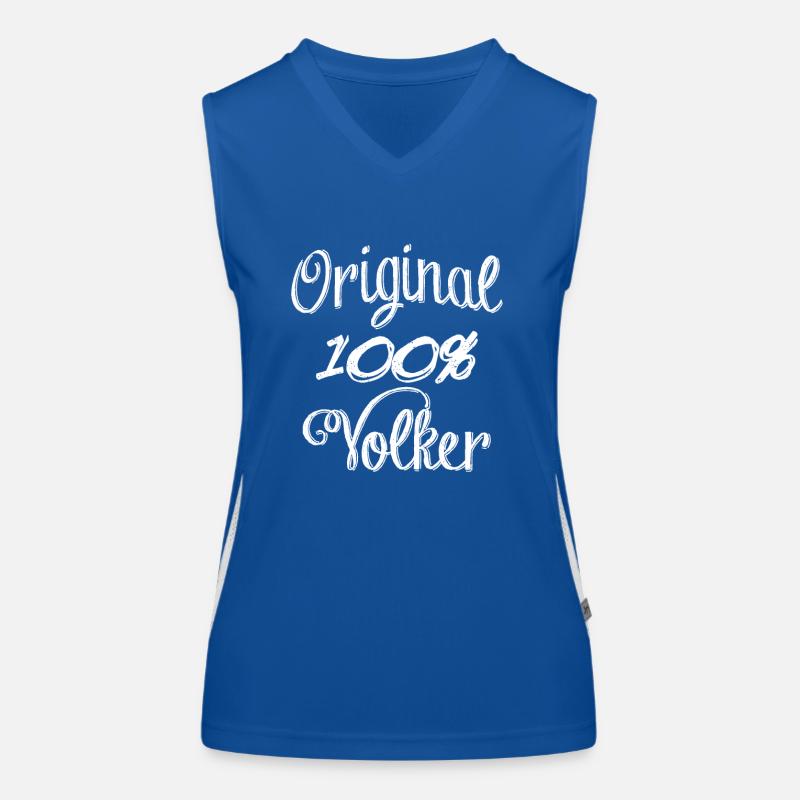 Original 100% Volker Funktionelles Kontrast-Tank Top für Frauen