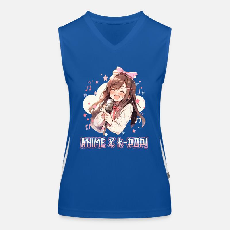 Anime et K-pop Musique pop coréenne Kpop Débardeur respirant contrasté Femme