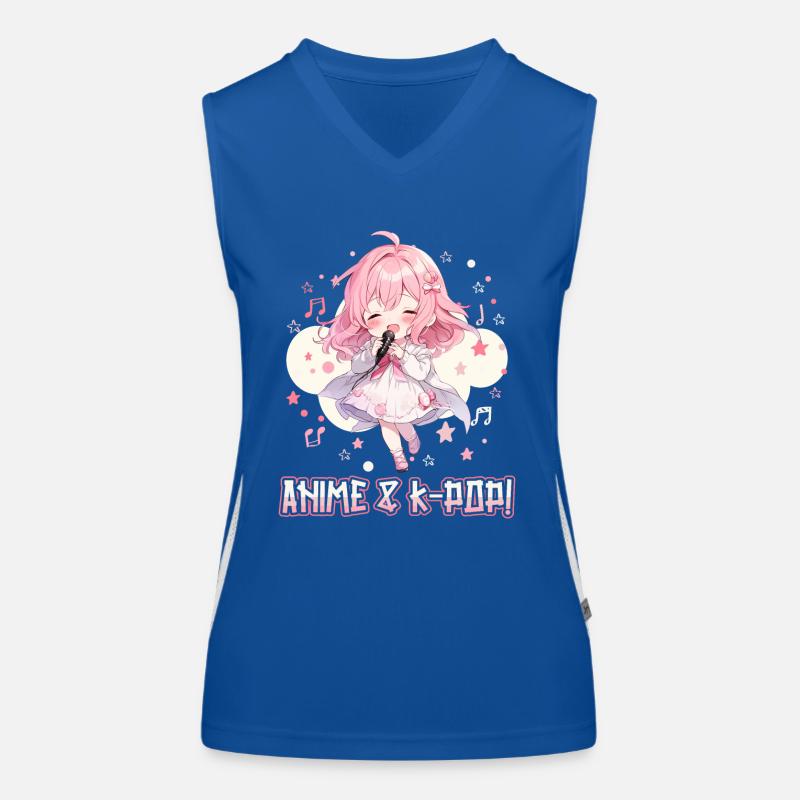 Anime et K-pop Musique pop coréenne Kpop Débardeur respirant contrasté Femme