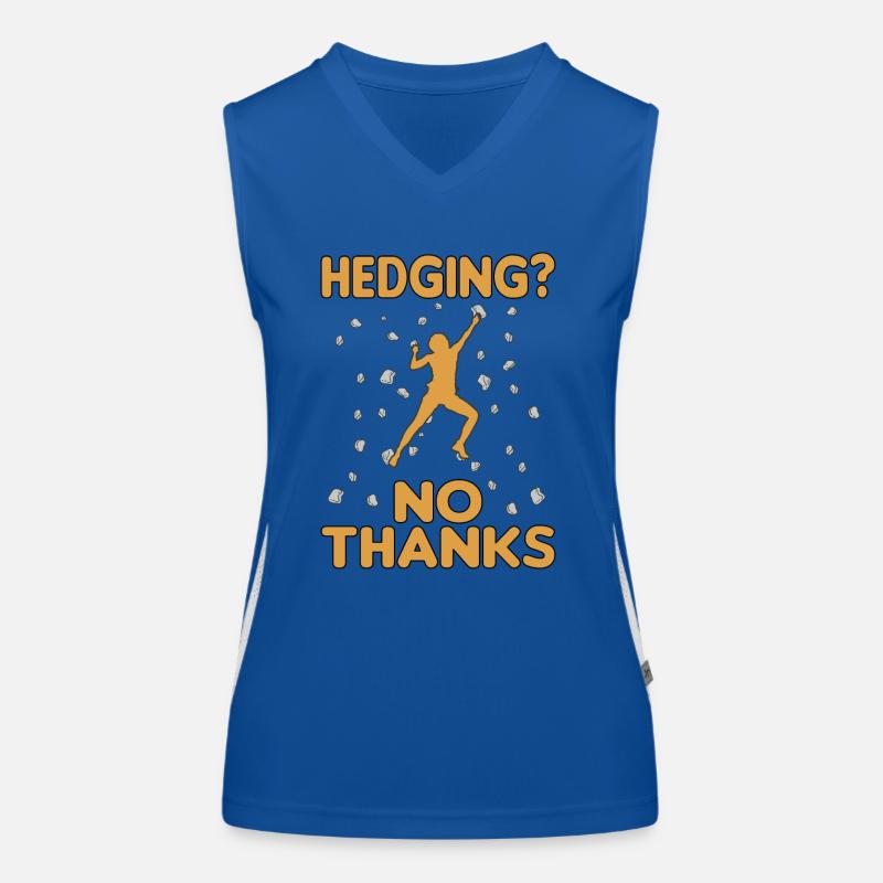 Bouldern Boulder Klettern Boulderer Bouldering Funktionelles Kontrast-Tank Top für Frauen