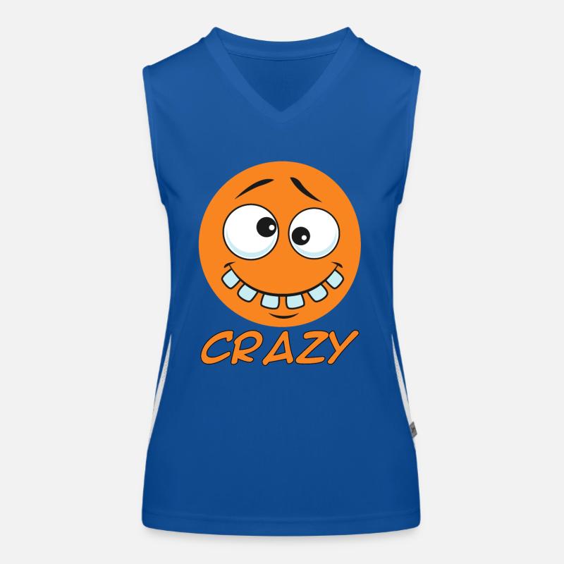 Crazy dot - small crazy dot Women's Functional Contrast Tank Top