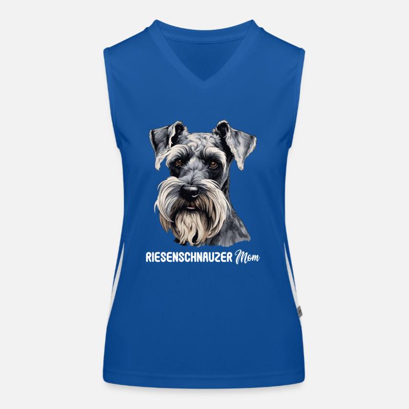 Giant Schnauzer Women's Functional Contrast Tank Top