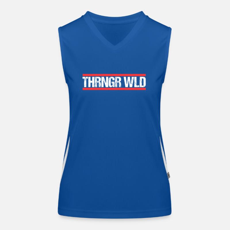 Thüringer Wald Funktionelles Kontrast-Tank Top für Frauen