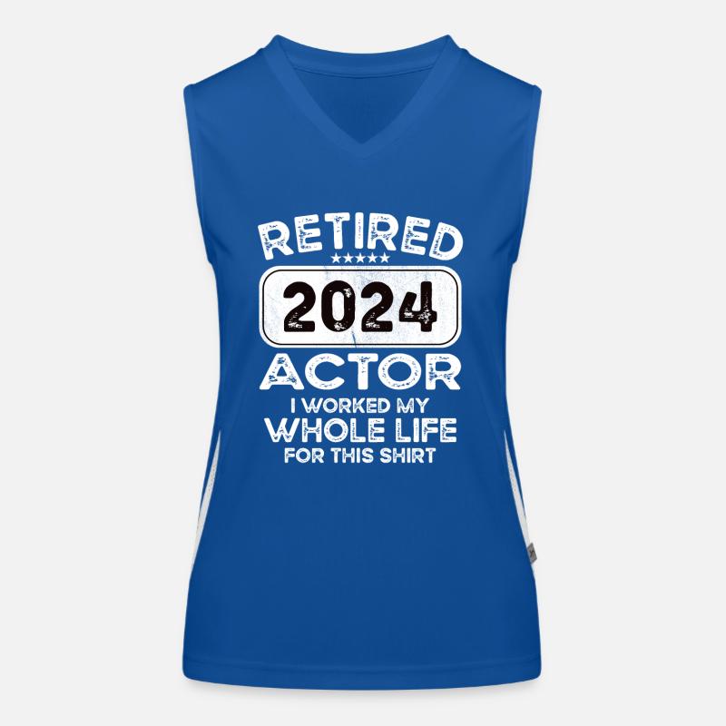 Retired Actor 2024 Women's Functional Contrast Tank Top