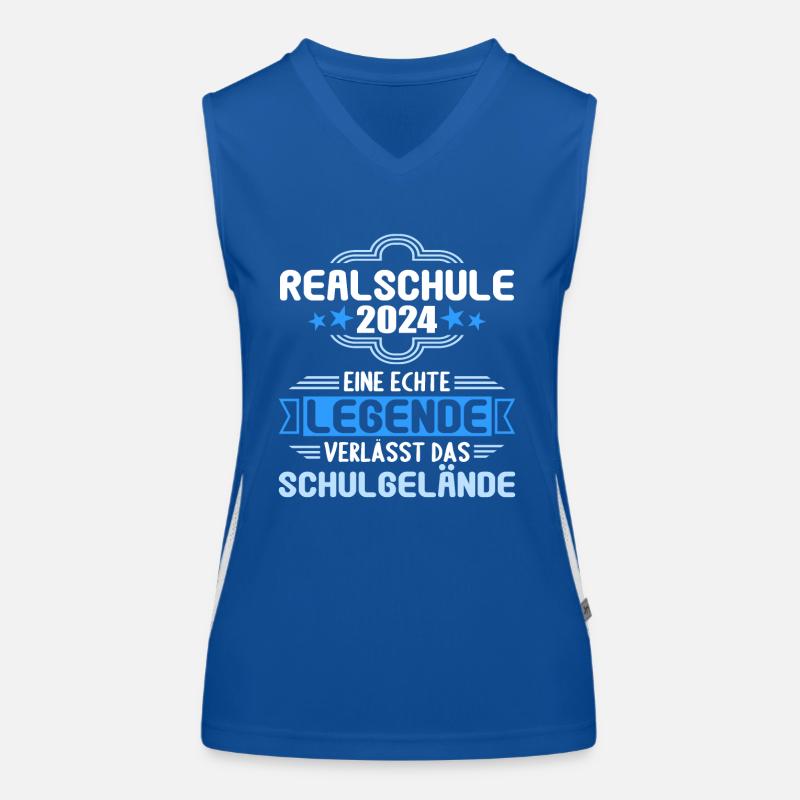 Lycée Jeunes Filles Lycée 2024 Débardeur respirant contrasté Femme