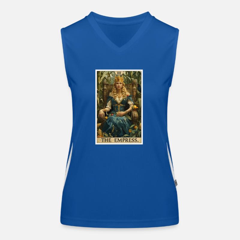 Carte de Tarot L’Impératrice Le Souverain Débardeur respirant contrasté Femme