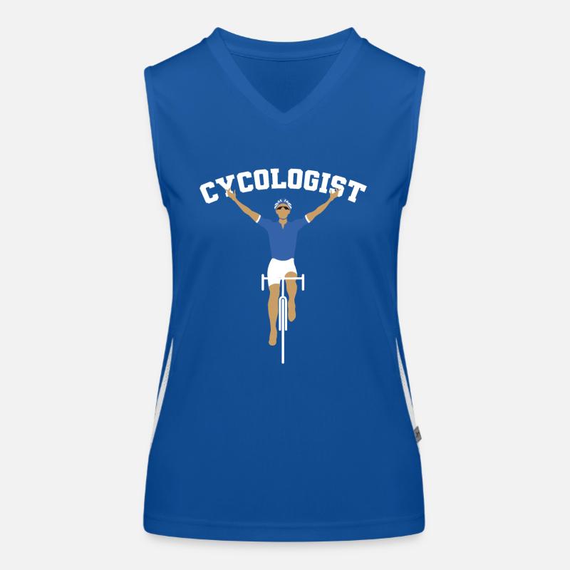 Zykologen-Zyklus Funktionelles Kontrast-Tank Top für Frauen