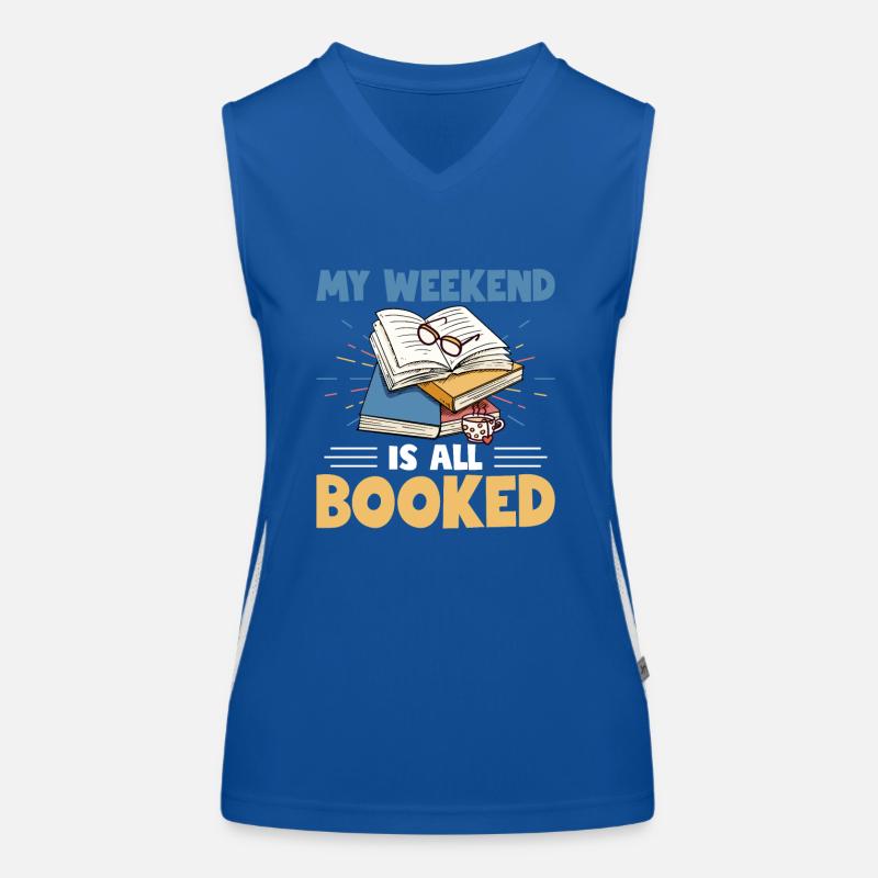 Mon week-end est complet Débardeur respirant contrasté Femme