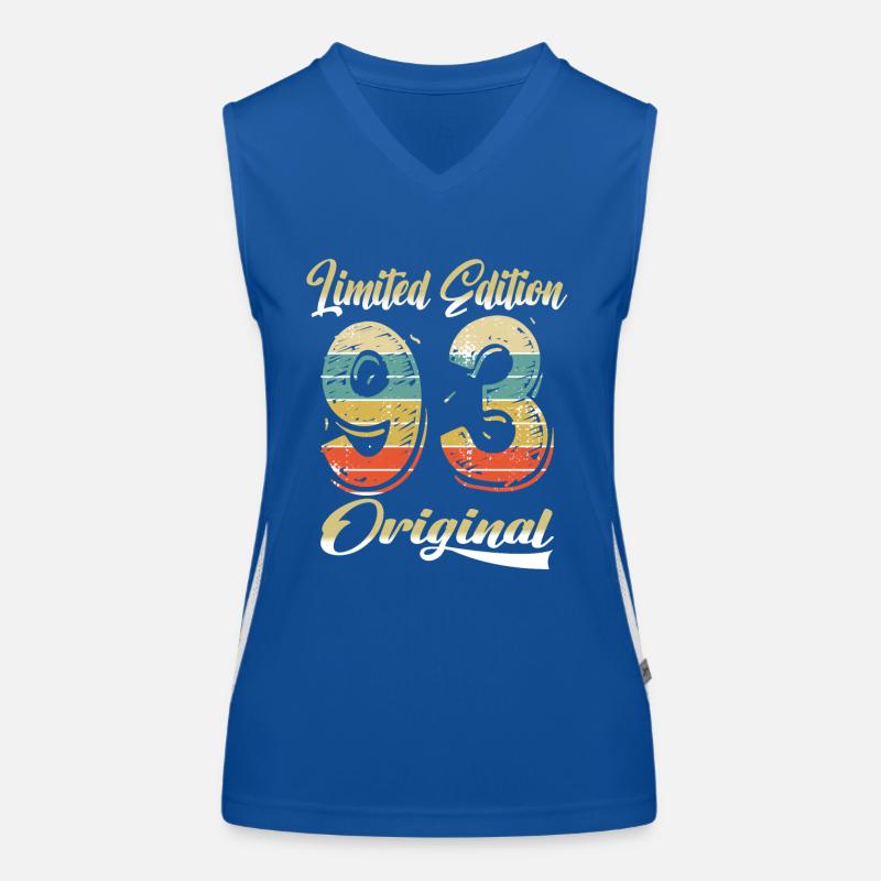 31 ans anniversaire vintage 1993 édition limitée Débardeur respirant contrasté Femme