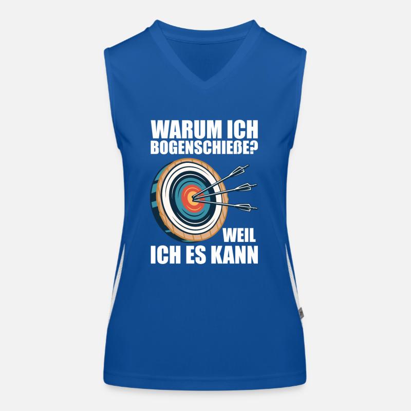 Why I Archery Archery Archery Women's Functional Contrast Tank Top